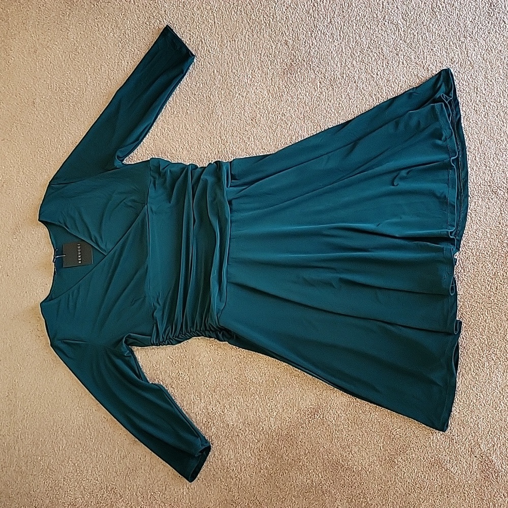 NWT REKUCCI slimming fit and flare dress size 14